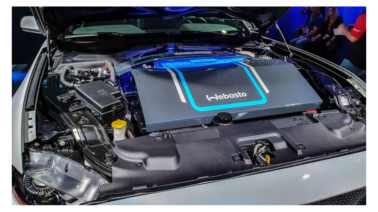 Webasto Mustang electric drive system by EVDrive at SEMA 2019